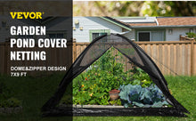 Load image into Gallery viewer, Dome Garden Pond Net With Zipper For Pond Pool Garden
