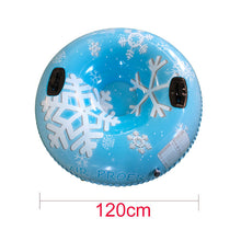 Load image into Gallery viewer, 2020 New Ski Ring Snow Tube Inflatable With Handle Circle Board PVC Toy
