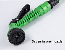 Load image into Gallery viewer, Garden Expandable Magic Hose 7 Patterns Water Gun  Car Wash Gun Sprayer
