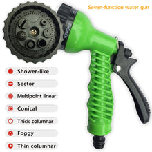 Load image into Gallery viewer, Garden Expandable Magic Hose 7 Patterns Water Gun  Car Wash Gun Sprayer
