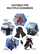 Load image into Gallery viewer, SAVIOR Winter Ski Heated Gloves Men Women Rechargeable Electric Battery
