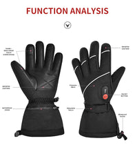 Load image into Gallery viewer, SAVIOR Winter Ski Heated Gloves Men Women Rechargeable Electric Battery
