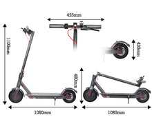 Load image into Gallery viewer, JOOMAR Folding Electric Scooter 36V 350W Motor 25 km/h Long Range 8.5 inch  Support APP 120kg Load
