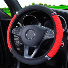 Load image into Gallery viewer, Bling Automobile Steering Wheel Cover For Diameter 37cm-39cm Pink Blue Red
