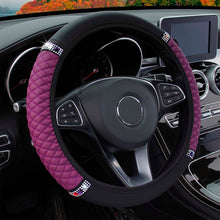 Load image into Gallery viewer, Bling Automobile Steering Wheel Cover For Diameter 37cm-39cm Pink Blue Red
