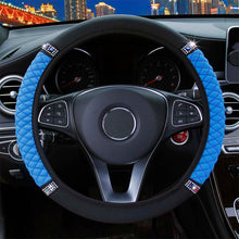 Load image into Gallery viewer, Bling Automobile Steering Wheel Cover For Diameter 37cm-39cm Pink Blue Red
