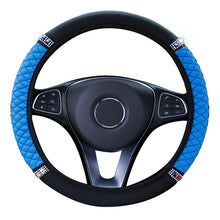 Load image into Gallery viewer, Bling Automobile Steering Wheel Cover For Diameter 37cm-39cm Pink Blue Red
