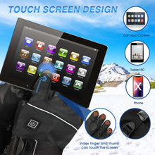 Load image into Gallery viewer, Electric Heated Gloves USB 2600mAh Rechargeable Battery Powered Hand Warmer Hunting Fishing Skiing Motorcycle Cycling US STOCK
