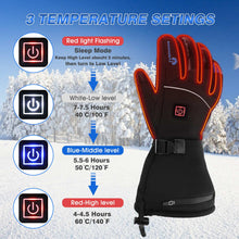 Load image into Gallery viewer, Electric Heated Gloves USB 2600mAh Rechargeable Battery Powered Hand Warmer Hunting Fishing Skiing Motorcycle Cycling US STOCK
