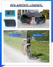 Load image into Gallery viewer, Riding Cycling Sunglasses Mtb Polarized Sports Cycling Glasses Goggles Bicycle Mountain Bike Glasses Men&#39;s Women Cycling Eyewear
