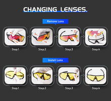 Load image into Gallery viewer, Riding Cycling Sunglasses Mtb Polarized Sports Cycling Glasses Goggles Bicycle Mountain Bike Glasses Men&#39;s Women Cycling Eyewear
