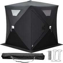 Load image into Gallery viewer, VEVOR Ice Fishing Tent Shelter Pop-Up 2-Person 300D Oxford Fabric Waterproof Camping Hiking
