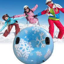 Load image into Gallery viewer, 2020 New Ski Ring Snow Tube Inflatable With Handle Circle Board PVC Toy
