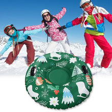 Load image into Gallery viewer, 2020 New Ski Ring Snow Tube Inflatable With Handle Circle Board PVC Toy
