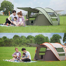 Load image into Gallery viewer, 5-8 People Fully Automatic Camping Tent Windproof Waterproof Automatic Pop-up - outdoorseverythingstore
