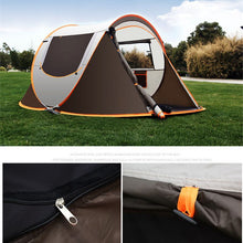 Load image into Gallery viewer, 5-8 People Fully Automatic Camping Tent Windproof Waterproof Automatic Pop-up - outdoorseverythingstore
