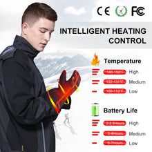 Load image into Gallery viewer, SAVIOR Winter Ski Heated Gloves Men Women Rechargeable Electric Battery
