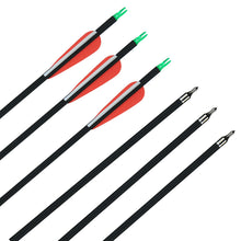 Load image into Gallery viewer, Carbon Arrows 30 Inch Spine 500 Mixed Carbon Arrow for Archery Recurve Bow
