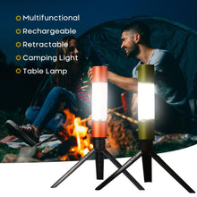 Load image into Gallery viewer, Skyfire Camping Light LED Small Table Lamp Outdoor Camping Light 2600mAh Rechargeable Flashlight
