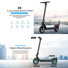 Load image into Gallery viewer, X9 Max Adult Electric Scooter 48V 550W Foldable Smart 100KM Long Distance 10inch
