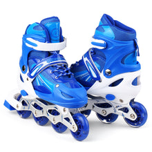 Load image into Gallery viewer, Adjustable Illuminating Inline Skates with Light Up Wheels
