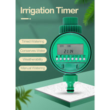 Load image into Gallery viewer, Automatic Watering Timer Intelligent Water Irrigation Controller LED Digital Display Garden Irrigation Timer for Gardens Lawns
