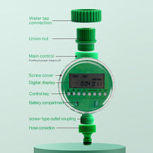 Load image into Gallery viewer, Automatic Watering Timer Intelligent Water Irrigation Controller LED Digital Display Garden Irrigation Timer for Gardens Lawns
