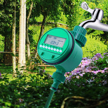 Load image into Gallery viewer, Automatic Watering Timer Intelligent Water Irrigation Controller LED Digital Display Garden Irrigation Timer for Gardens Lawns
