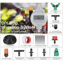 Load image into Gallery viewer, KKmoon Plant Watering Drip Irrigation Kit DIY with Electronic Automatic Irrigation Timer Nozzles Misters Dripper
