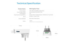 Load image into Gallery viewer, Tuya WiFi Drip Irrigation Self Watering Timer for Greenhouses with Smart Controller Solenoid Valve
