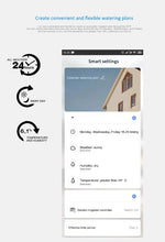 Load image into Gallery viewer, Tuya WiFi Drip Irrigation Self Watering Timer for Greenhouses with Smart Controller Solenoid Valve
