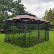 Load image into Gallery viewer, 13x10 feet outdoor pergola awning, with ventilated roof
