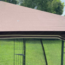 Load image into Gallery viewer, 13x10 feet outdoor pergola awning, with ventilated roof
