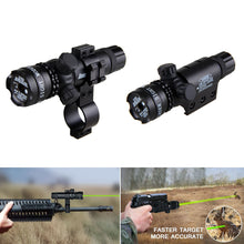 Load image into Gallery viewer, VASTFIRE Tactical Green/Red Laser Dot Sight Scope Rifle Collimator Pointer+20mm Rail Mount+8 Type Gun Clip+Remote Switch
