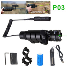 Load image into Gallery viewer, VASTFIRE Tactical Green/Red Laser Dot Sight Scope Rifle Collimator Pointer+20mm Rail Mount+8 Type Gun Clip+Remote Switch
