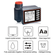 Load image into Gallery viewer, Automatic Watering Timer Drip Irrigation System Controller for Home Garden Balcony
