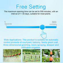 Load image into Gallery viewer, Automatic Watering Timer Drip Irrigation System Controller for Home Garden Balcony
