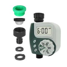 Load image into Gallery viewer, Digital Programmable Water Timer Weatherproof Garden Lawn Automatic Drip Irrigation Controller
