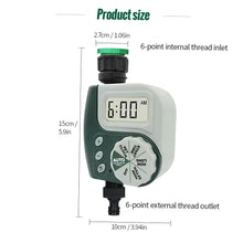 Load image into Gallery viewer, Digital Programmable Water Timer Weatherproof Garden Lawn Automatic Drip Irrigation Controller
